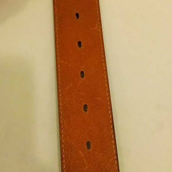 Justin Boots Ladies Belt Western Silver Black Rhinestone Buckle Size 34 - Picture 14 of 16